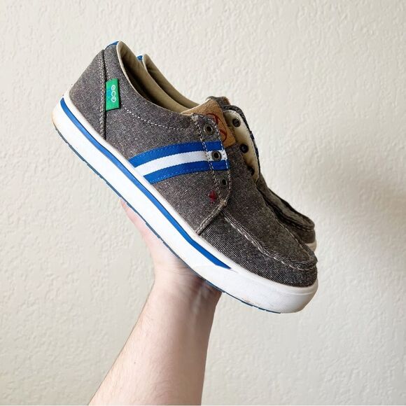 Twisted X Hooey EcoTWX Dust Blue Loper Casual Shoe - Picture 1 of 11